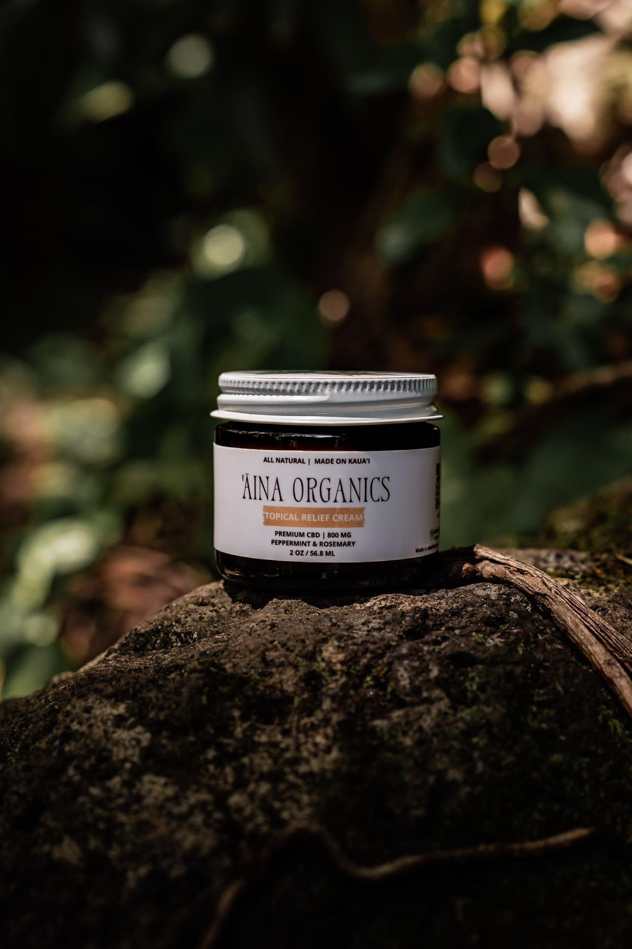 Topical Cannabidiol (CBD) Relief Cream | Made on Kauai