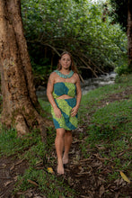 Load image into Gallery viewer, Blue Hinahina Tūtū Top