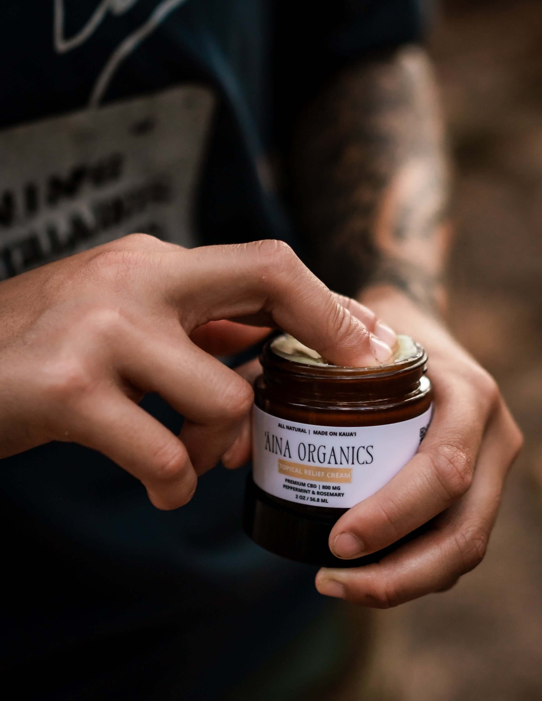 Topical Cannabidiol (CBD) Relief Cream | Made on Kauai